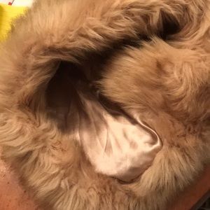 Faux fur scarf